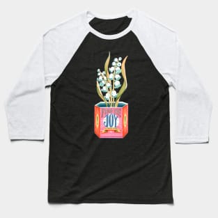 Self Care Spring Vintage Tin Can Joy Baseball T-Shirt